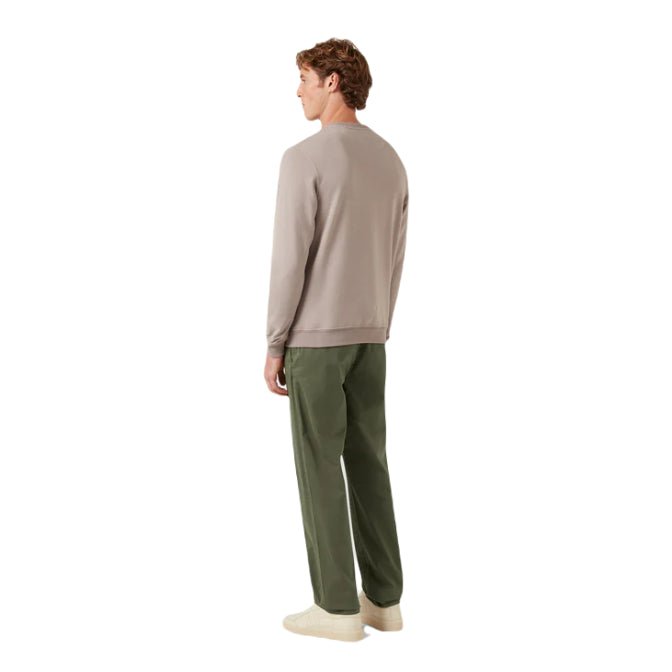 Belstaff Cotton Fleece Sweatshirt - Pumice - Escape Menswear