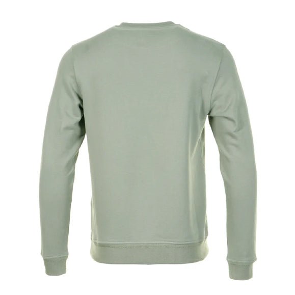 Belstaff Cotton Fleece Sweatshirt - Sage Green - Escape Menswear