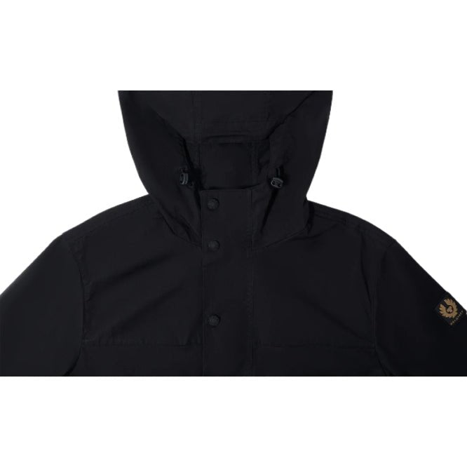 Belstaff Cover Cotton Gabardine Jacket - Black - Escape Menswear
