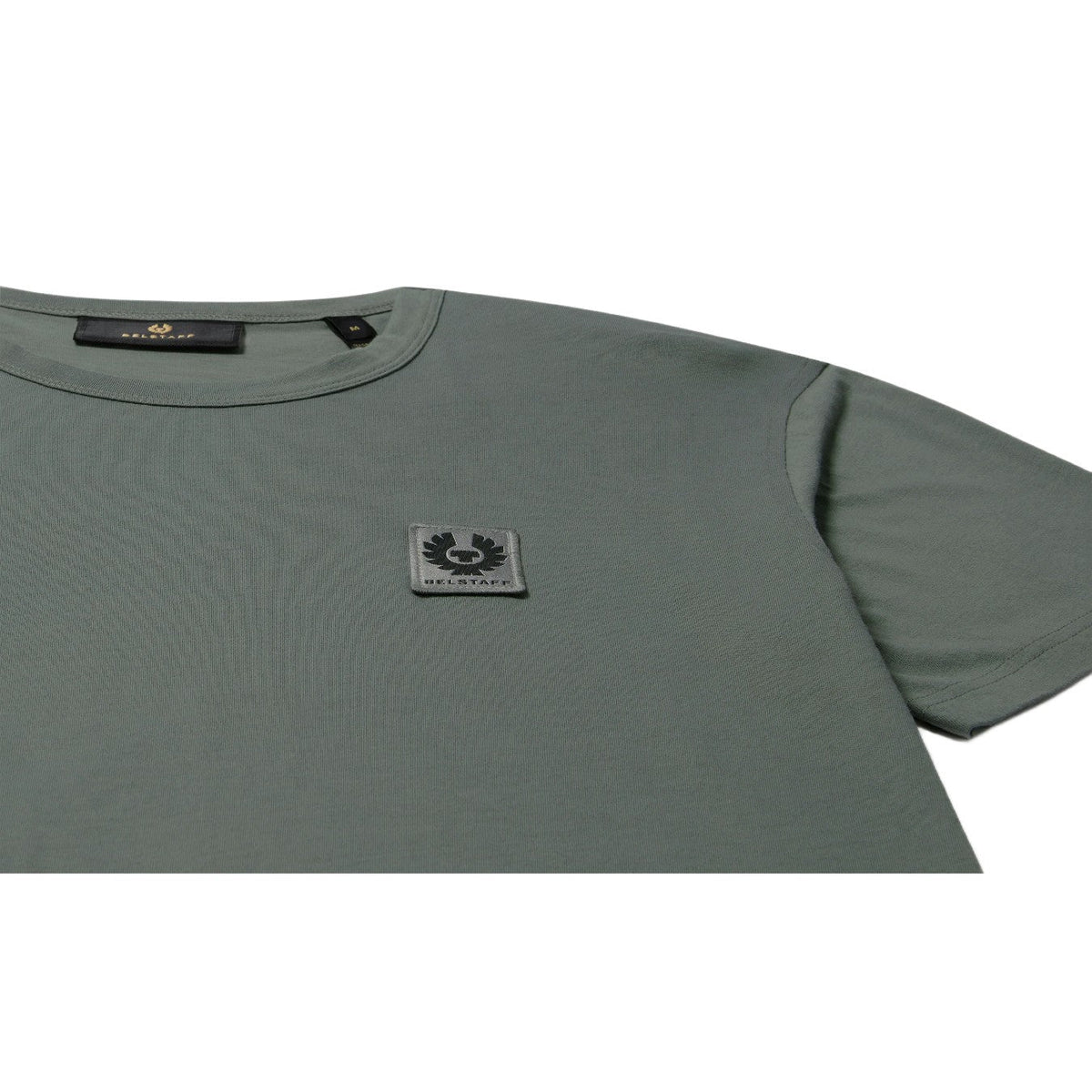 Belstaff Logo T-Shirt - Atlantic Grey - Escape Menswear