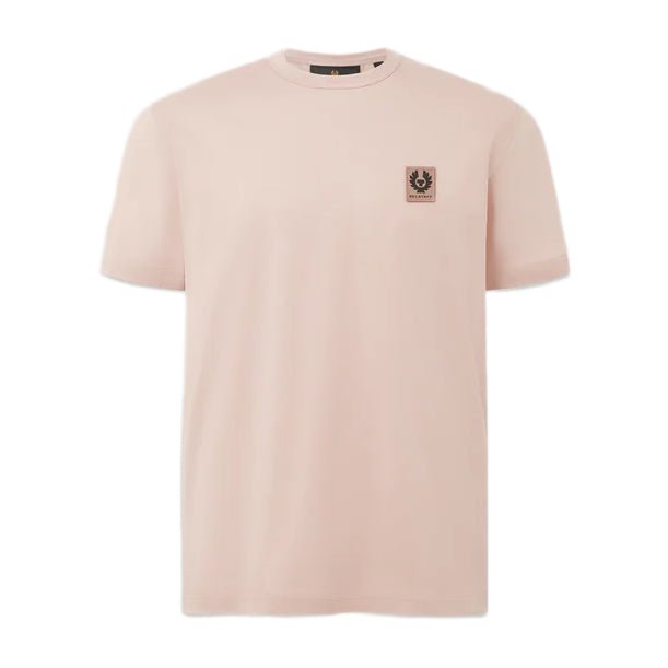 Belstaff Logo T-Shirt - Dusk Pink - Escape Menswear