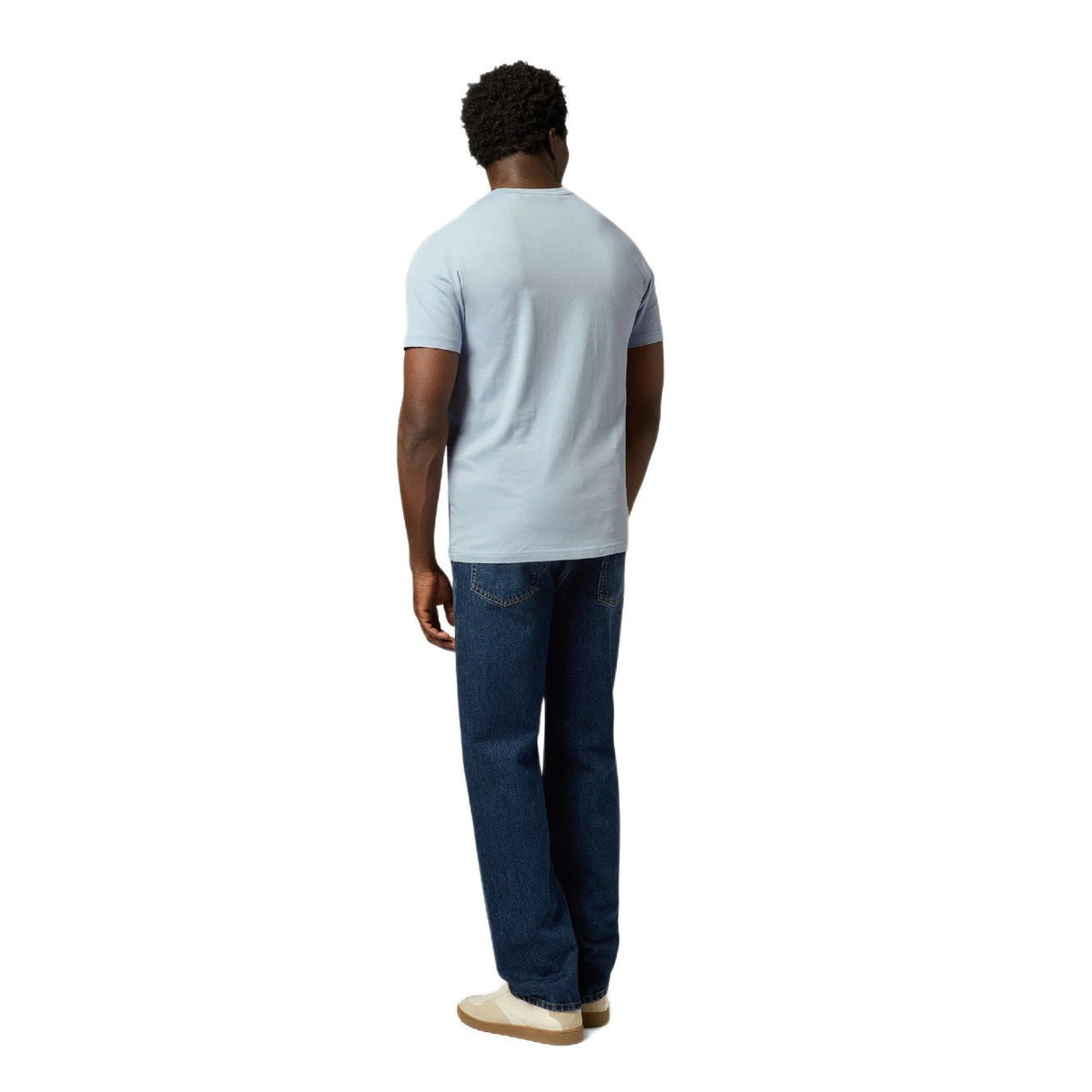 Belstaff Logo T-Shirt - Mist Blue - Escape Menswear