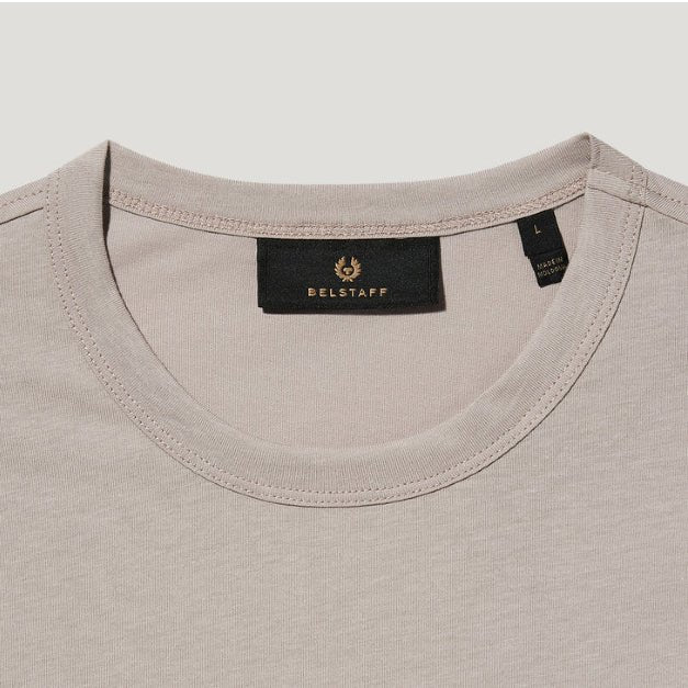 Belstaff Logo T-Shirt - Pumice - Escape Menswear