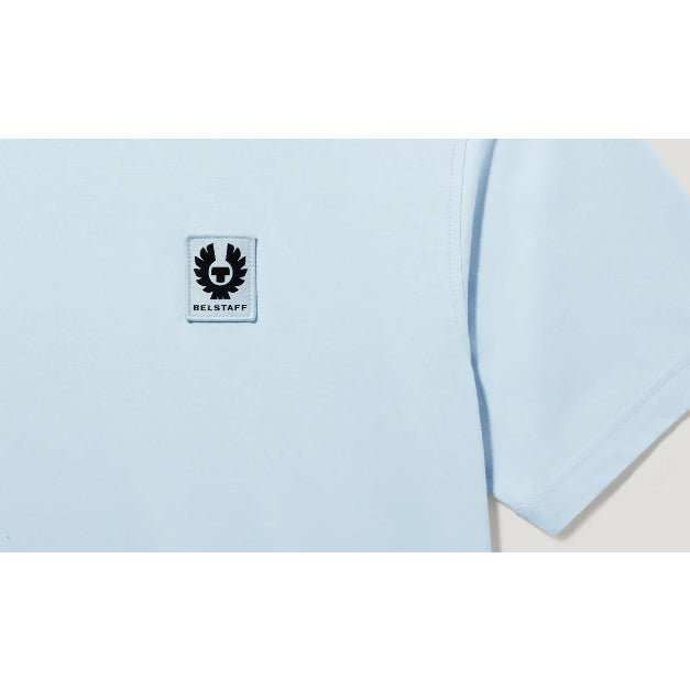 Belstaff Logo T-Shirt - Sky Blue - Escape Menswear