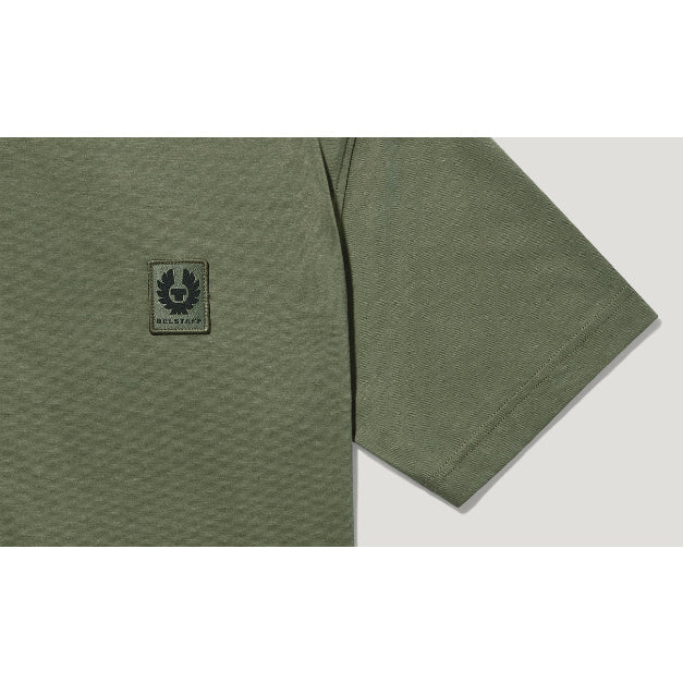 Belstaff Logo T-Shirt - Surplus Green - Escape Menswear