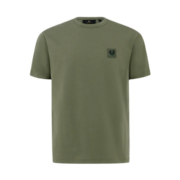 Belstaff Logo T-Shirt - Surplus Green - Escape Menswear
