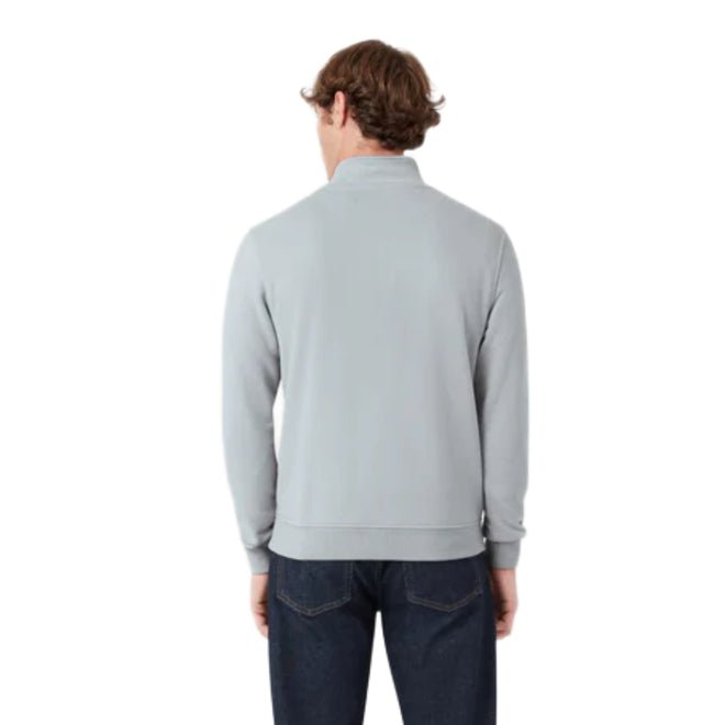 Belstaff Quarter Zip Sweatshirt - Quarry Blue - Escape Menswear