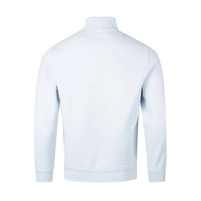 Belstaff Quarter Zip Sweatshirt - Sky Blue - Escape Menswear