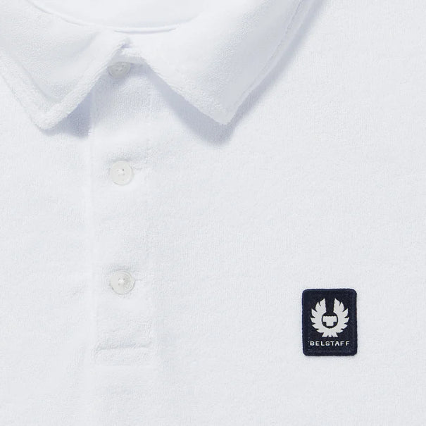 Belstaff Tether Polo Shirt - White - Escape Menswear