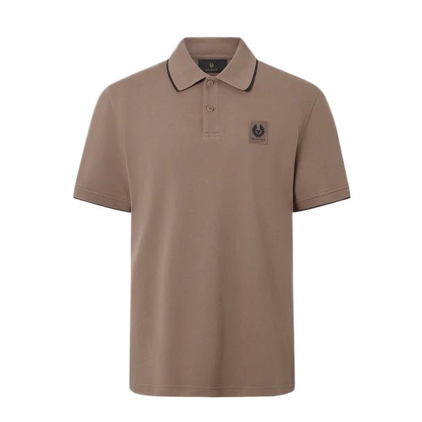 Belstaff Tipped Polo Shirt - Asphalt - Escape Menswear