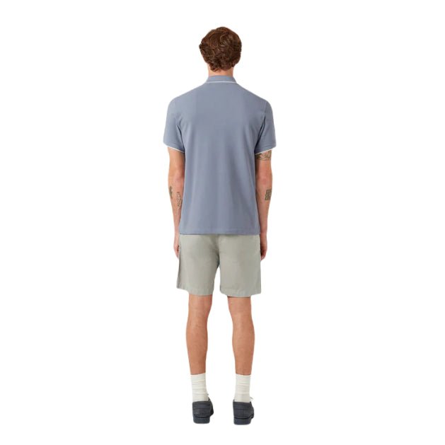 Belstaff Tipped Polo Shirt - Blue Flint - Escape Menswear