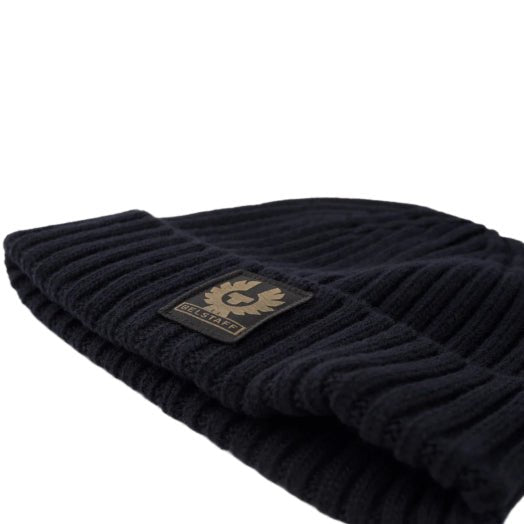 Belstaff Watch Beanie Hat - Dark Ink - Escape Menswear