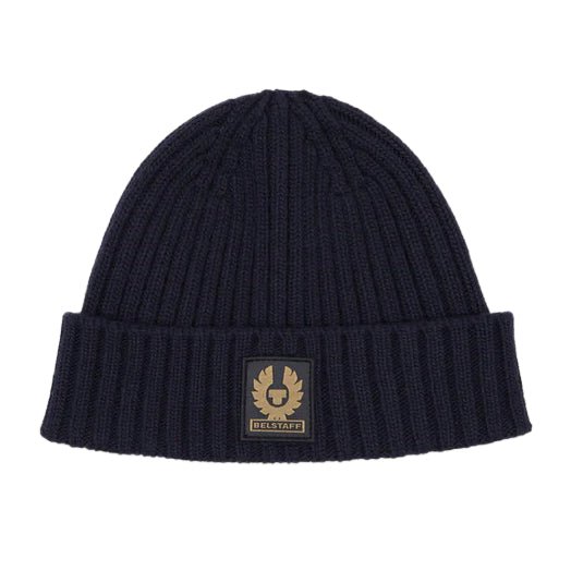 Belstaff Watch Beanie Hat - Dark Ink - Escape Menswear