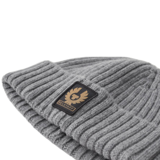 Belstaff Watch Beanie Hat - Pale Grey - Escape Menswear