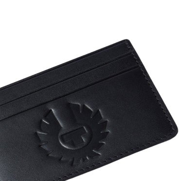 Belstaff Wheatle Card Holder - Black - Escape Menswear