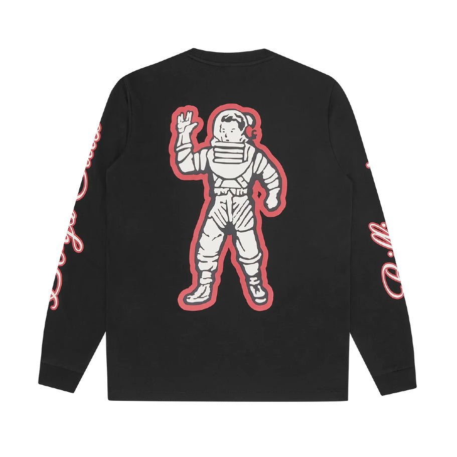 Billionaire Boys Club Multi Graphic Long Sleeve T-Shirt - Black - Escape Menswear