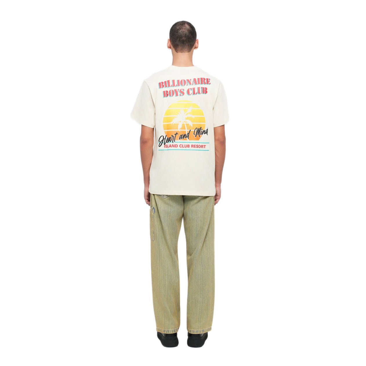 Billionaire Boys Club Resort Club T-Shirt - Ecru - Escape Menswear
