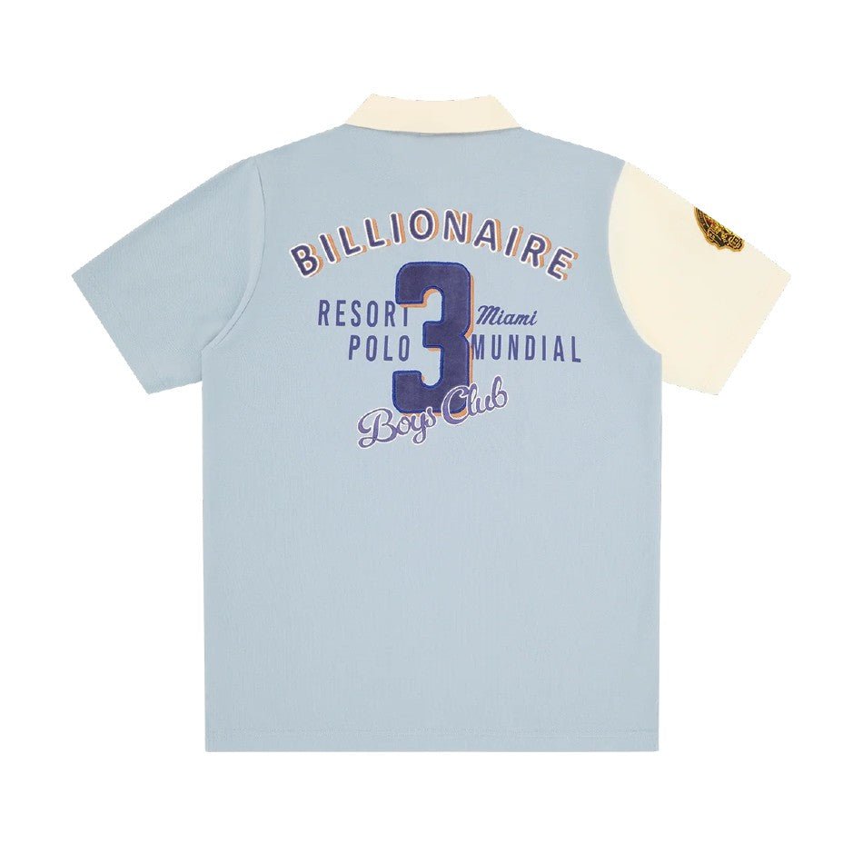 Billionaire Boys Club Resort Polo Shirt - Blue - Escape Menswear