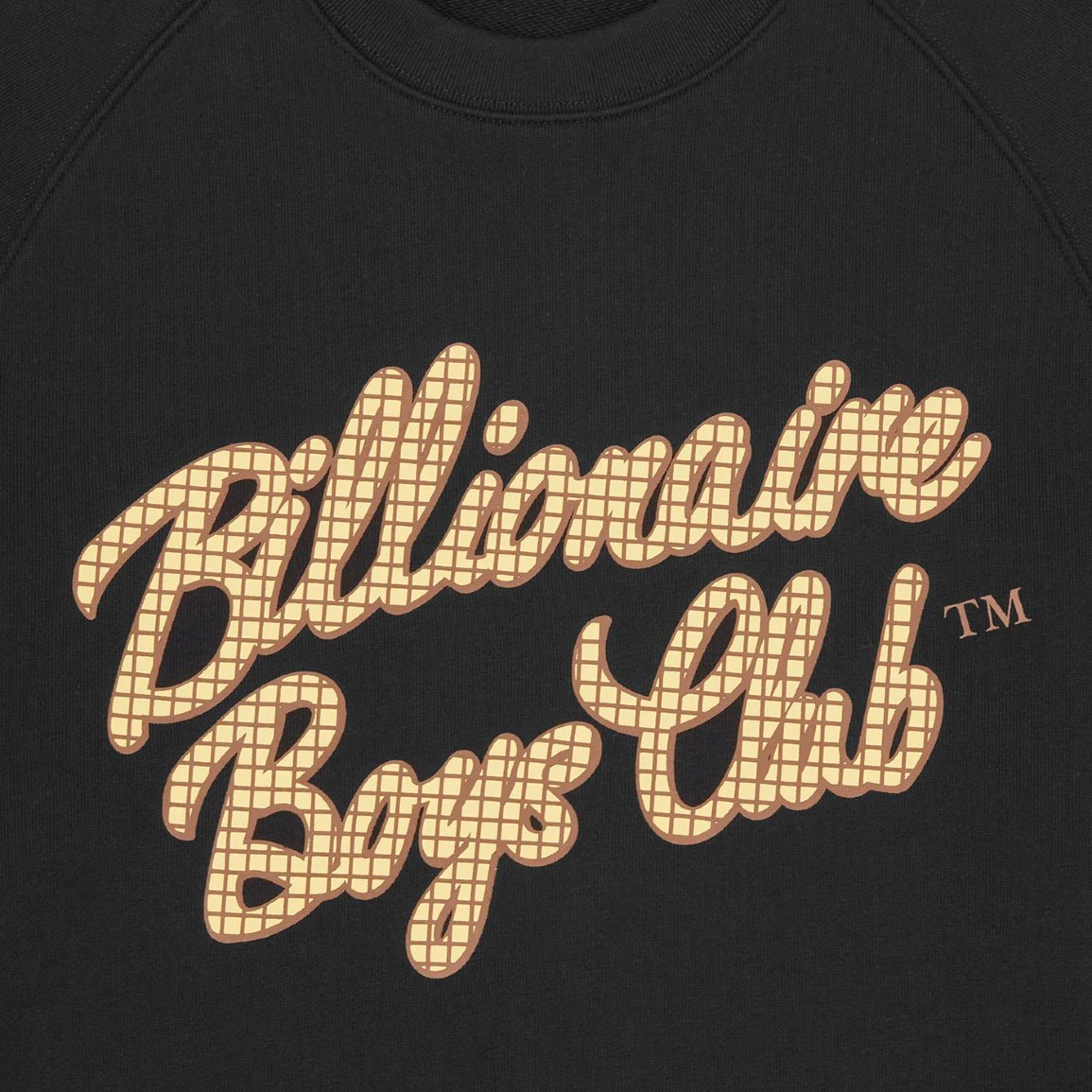 Billionaire Boys Club Script Logo Sweatshirt - Black - Escape Menswear