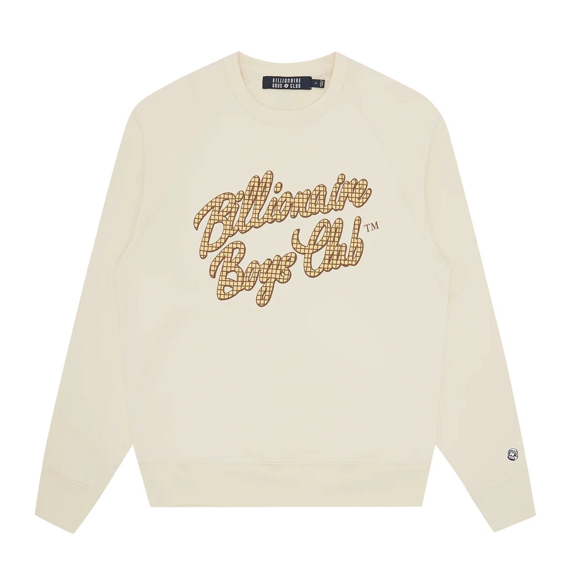 Billionaire Boys Club Script Logo Sweatshirt - Ecru - Escape Menswear