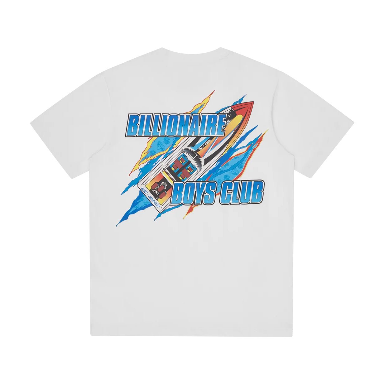 Billionaire Boys Club Speed Ripper T-Shirt - White - Escape Menswear