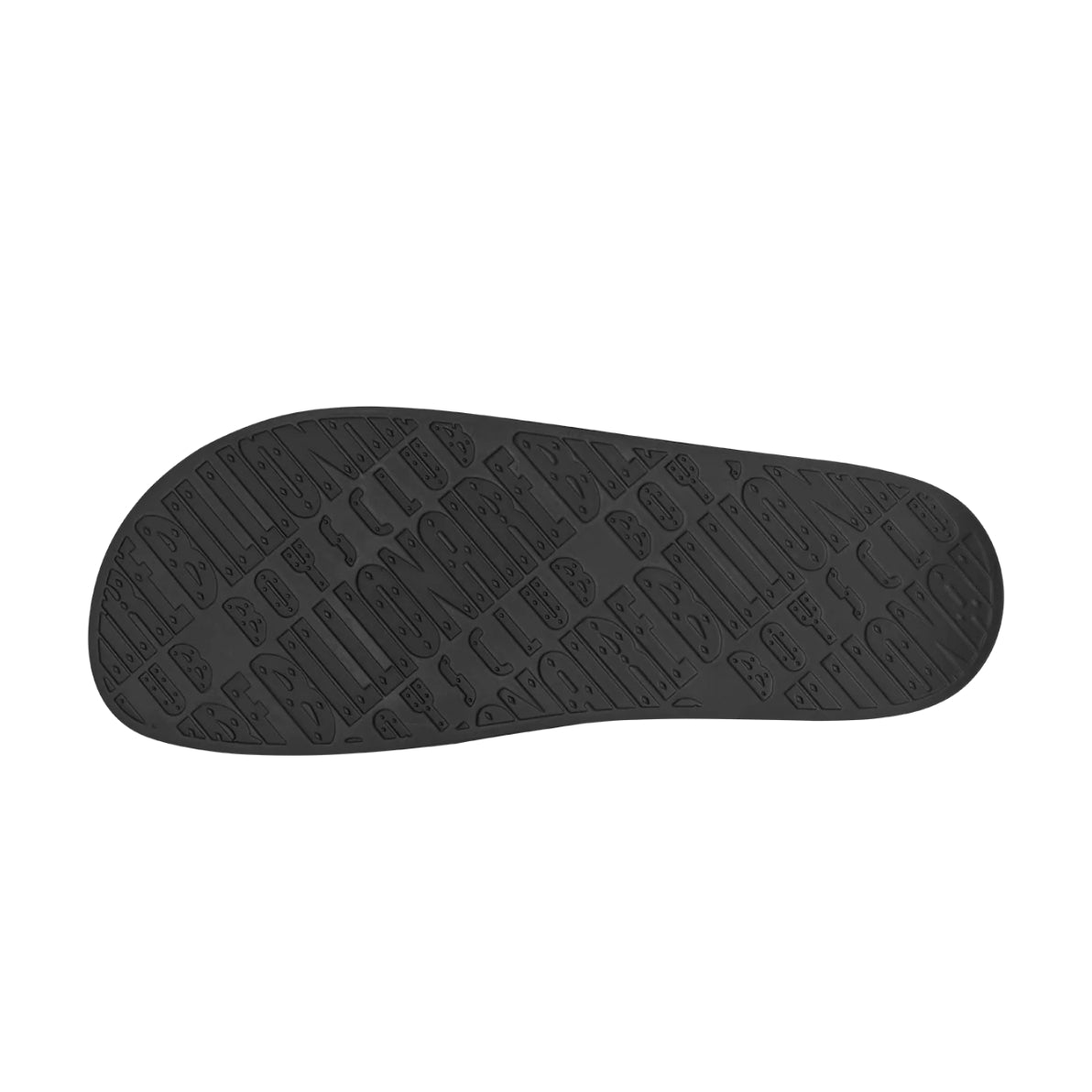 Billionaire Boys Club Straight Logo Sliders - Black - Escape Menswear