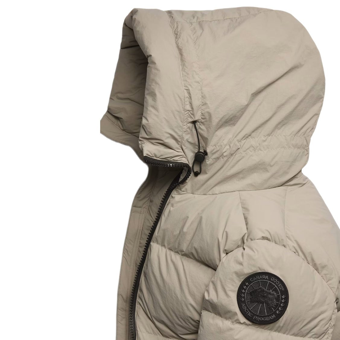 Canada Goose Crofton Puffer EnduraLuxe Black Label Jacket - 9432 Limestone - Escape Menswear