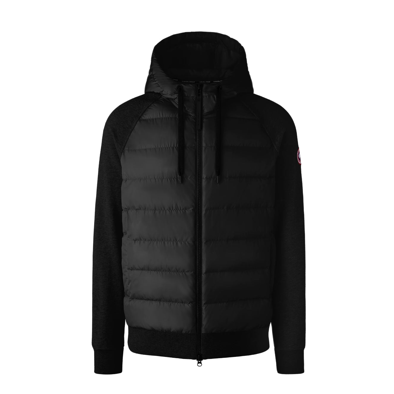 Canada Goose HyBridge® Huron Full Zip Hood Jacket - 9061 Black - Escape Menswear