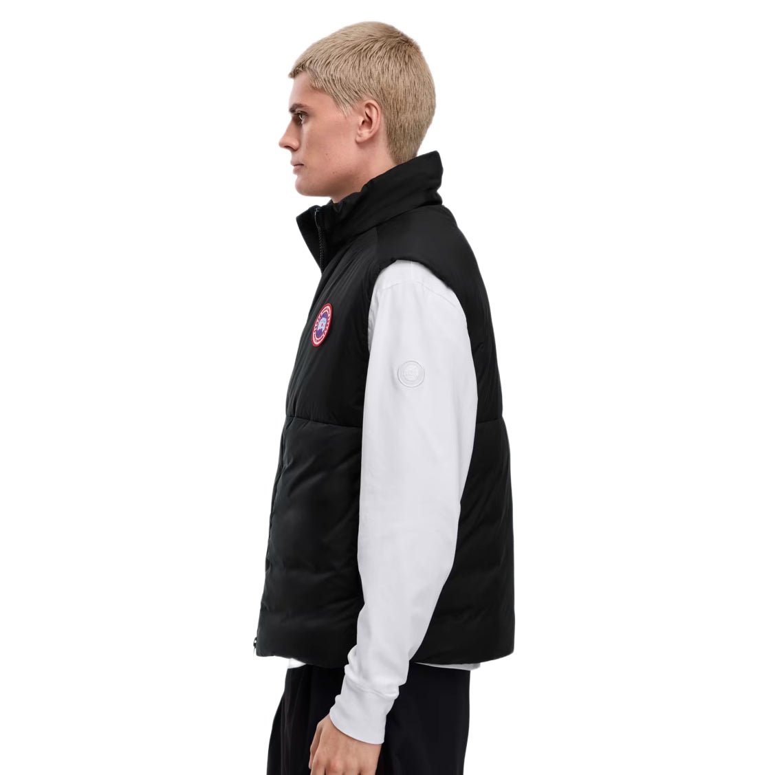 Canada Goose Lodge Down Gilet - 9061 Black - Escape Menswear