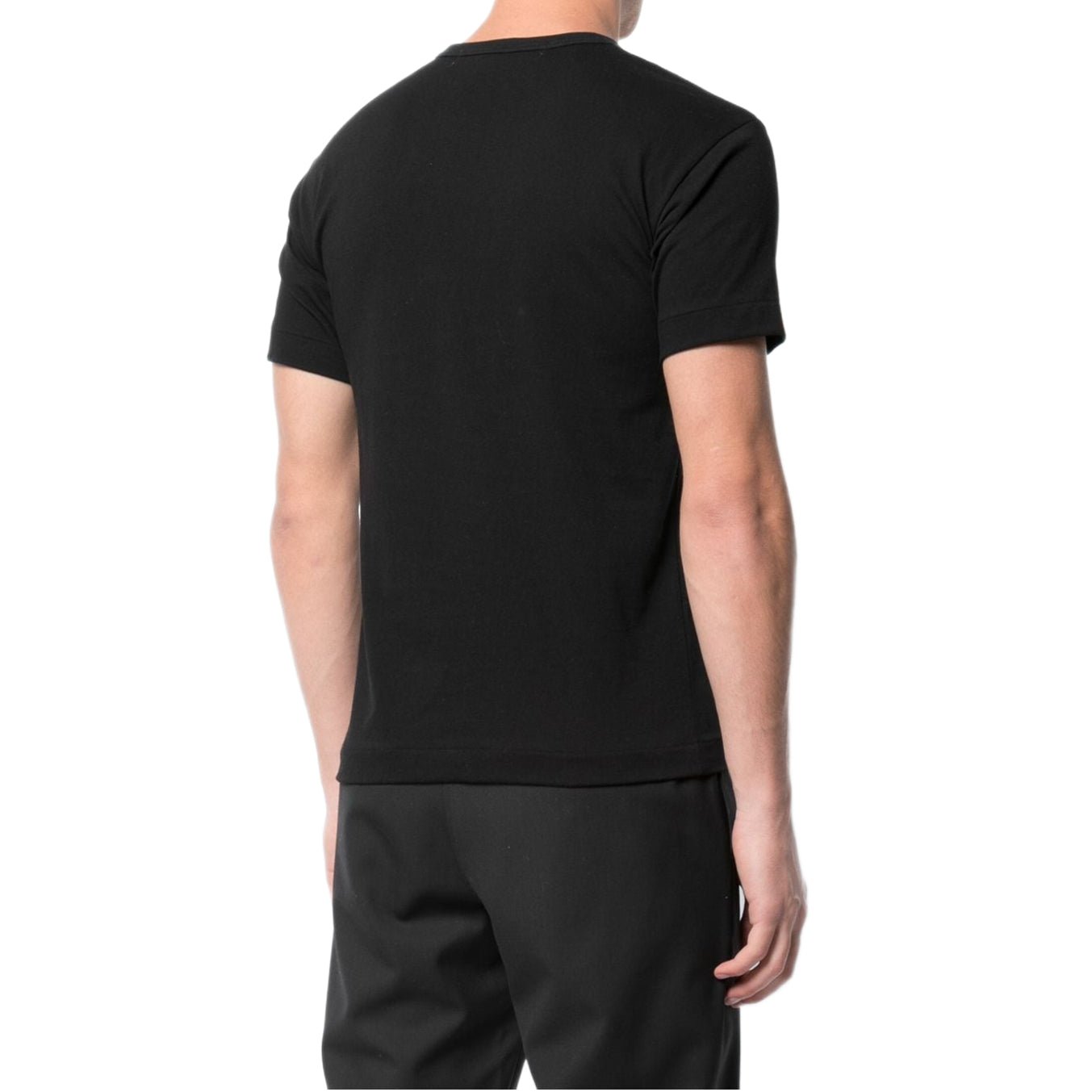 Comme des Garçons Play Big Heart T-Shirt - Black - Escape Menswear