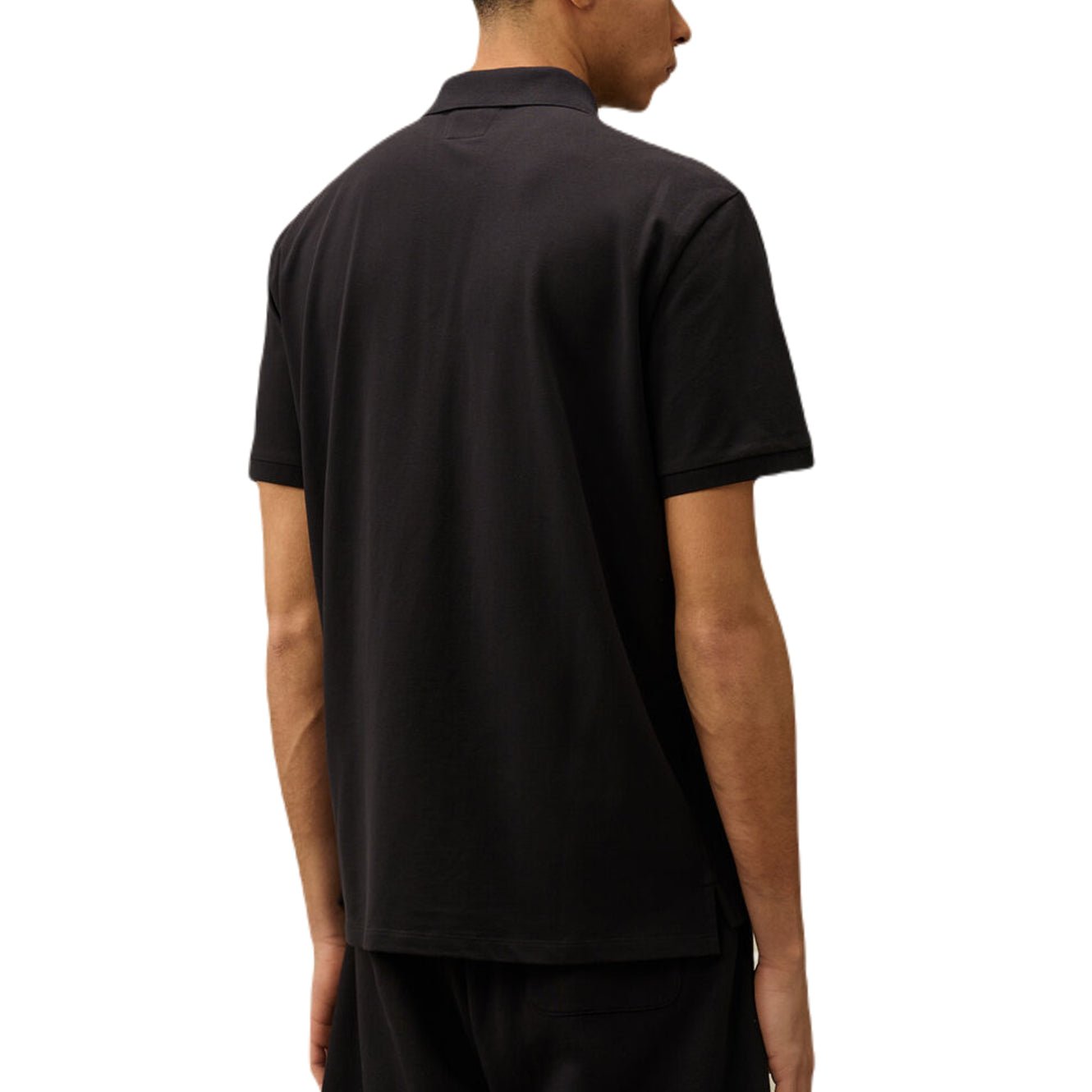 CP Company 18CMPL065A Polo Shirt - 999 Total Eclipse - Escape Menswear