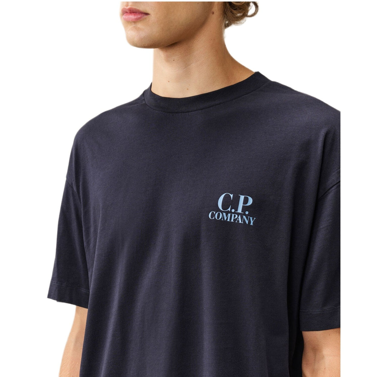CP Company 30/1 Jersey Comfort T-Shirt - 888 Total Eclipse - Escape Menswear