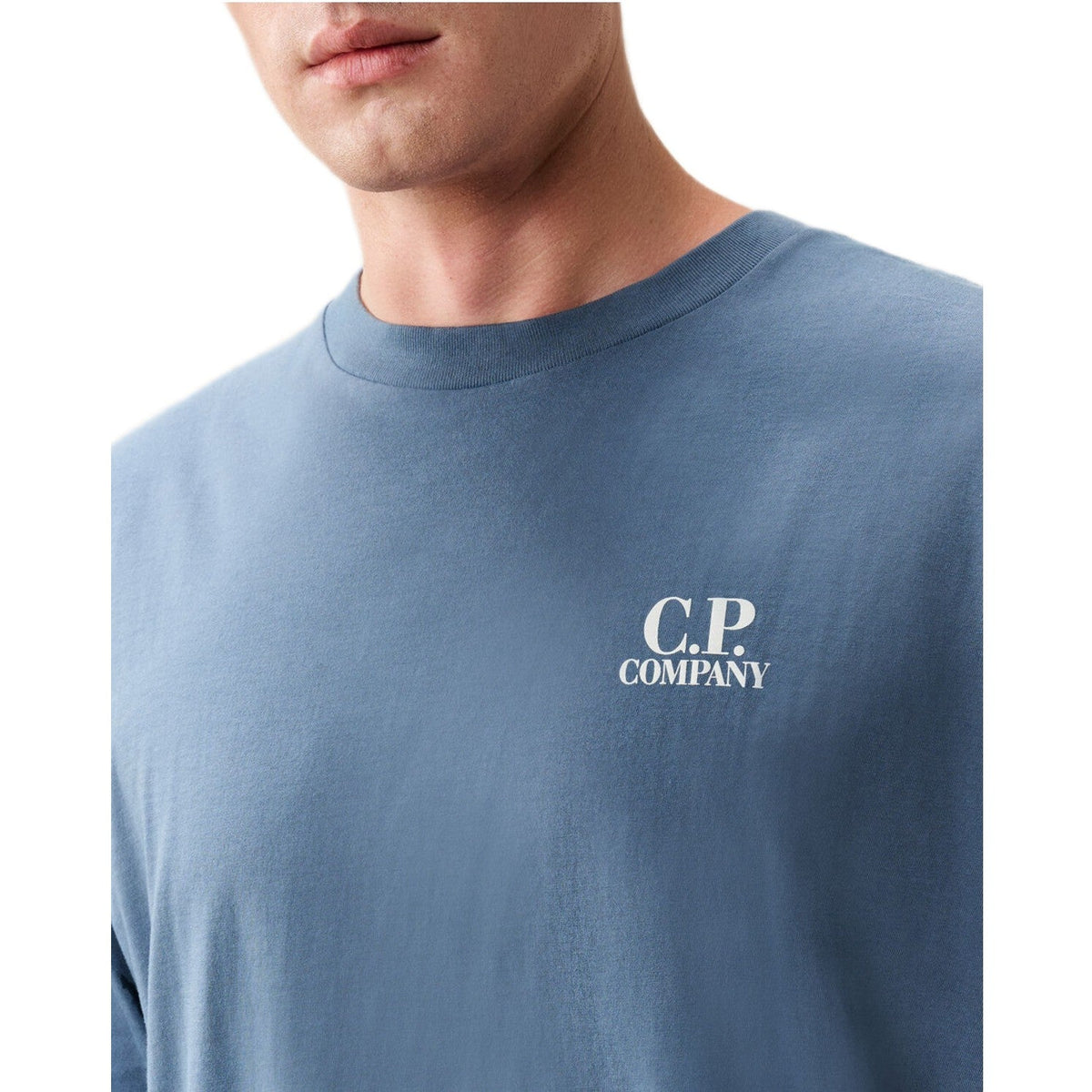 CP Company British Sailor T-Shirt - 871 Orion Blue - Escape Menswear