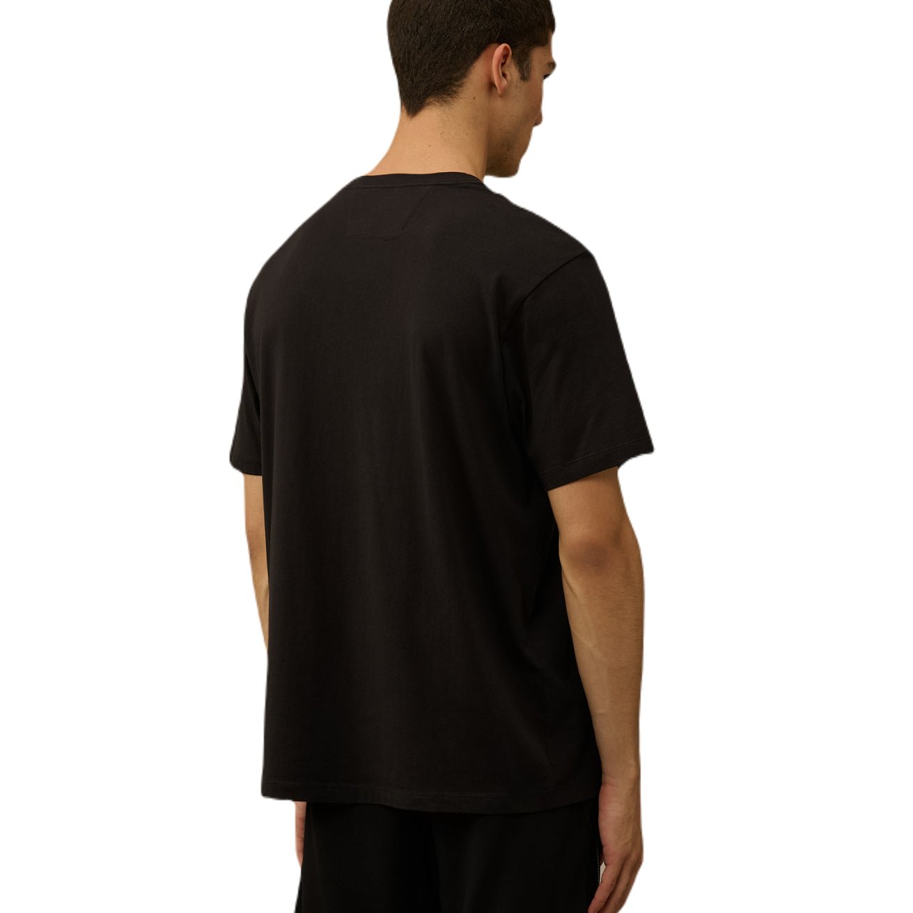 C.P. Company British Sailor T-Shirt - 999 Black - Escape Menswear