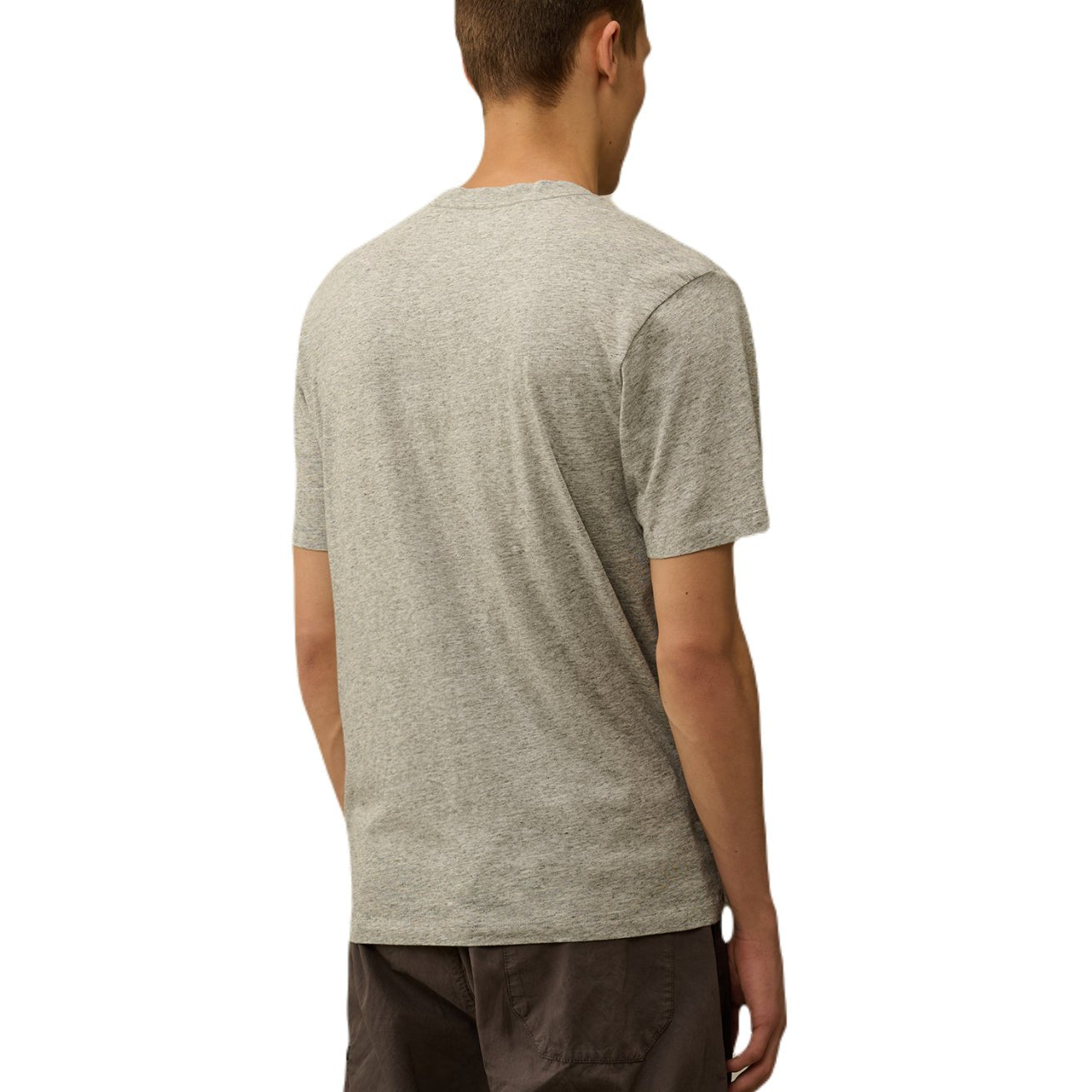 C.P. Company British Sailor T-Shirt - M94 Grey Melange - Escape Menswear