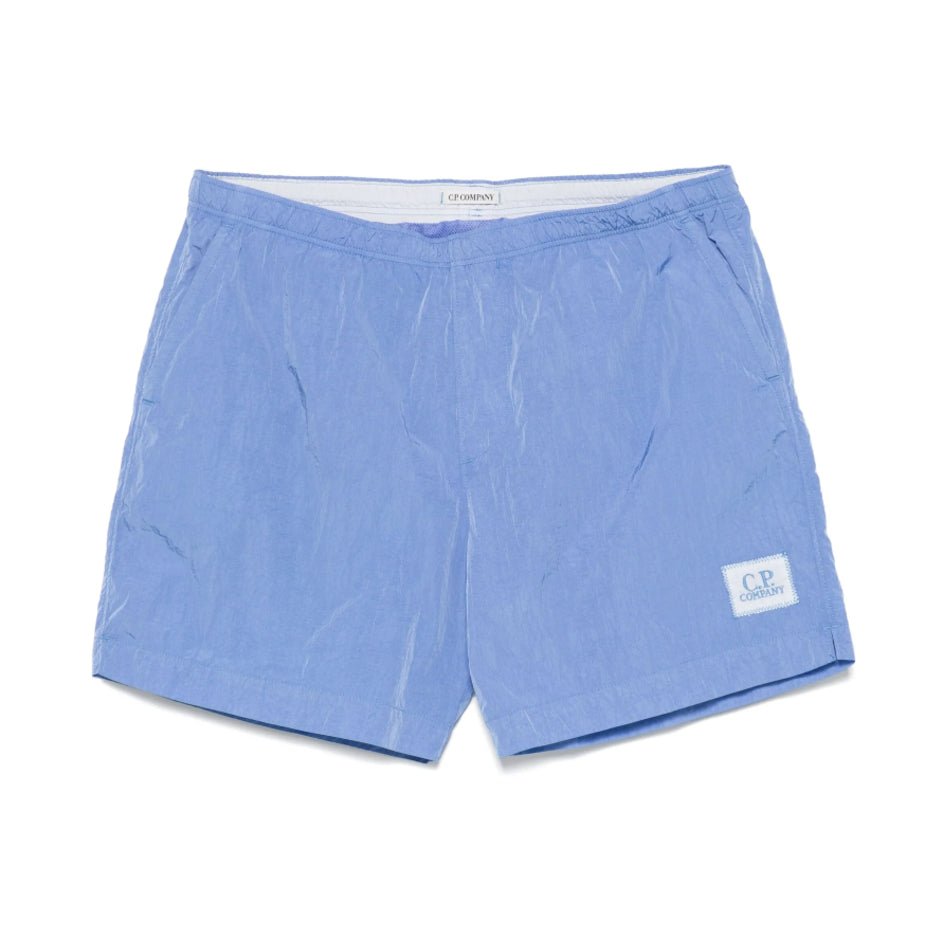 CP Company Chrome - E Swim Shorts - 857 Light Blue - Escape Menswear
