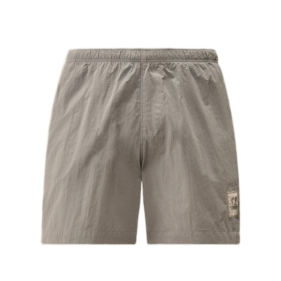 CP Company Chrome - E Swim Shorts - 916 Limestone Grey - Escape Menswear