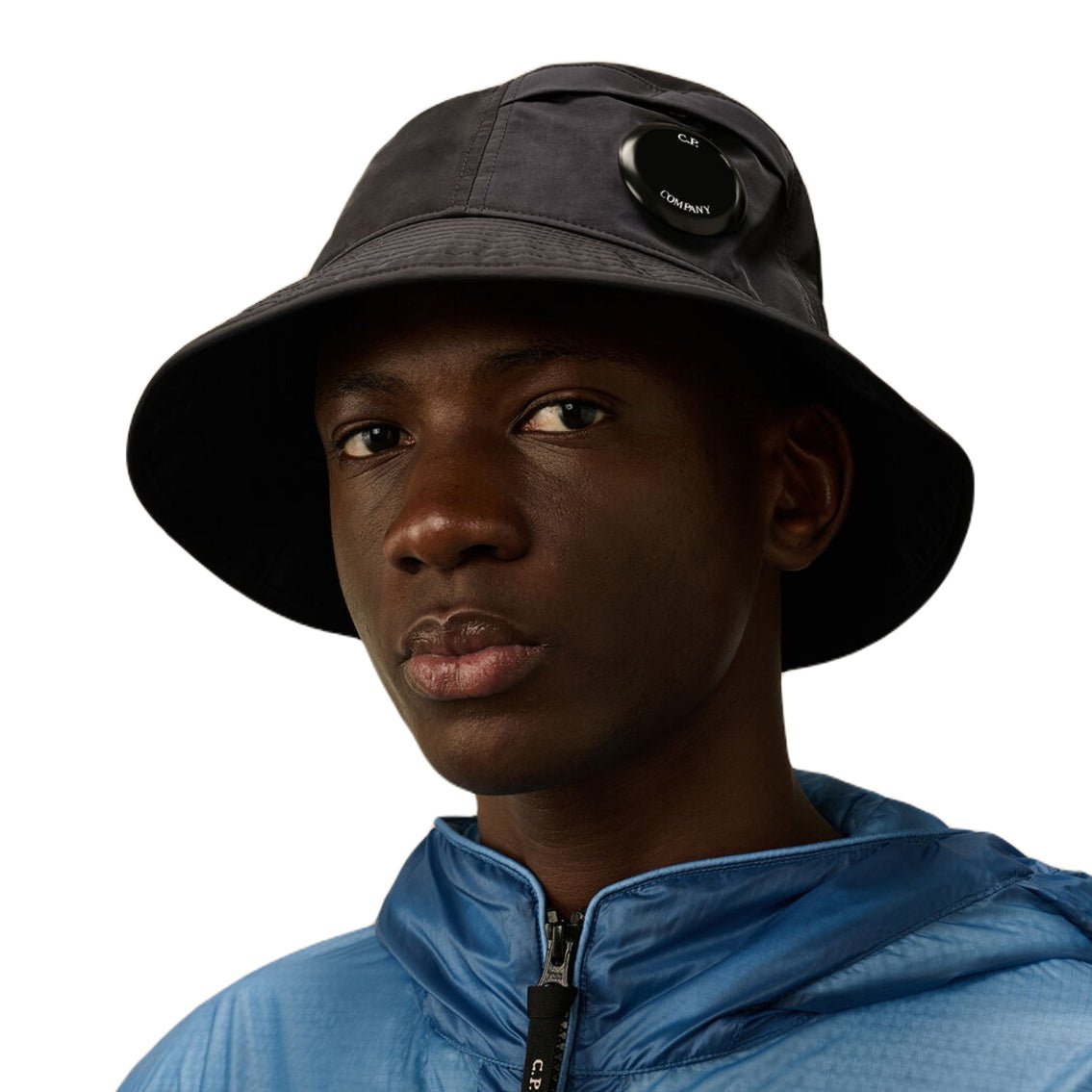 CP Company Chrome - R Bucket Hat - 888 Total Eclipse - Escape Menswear