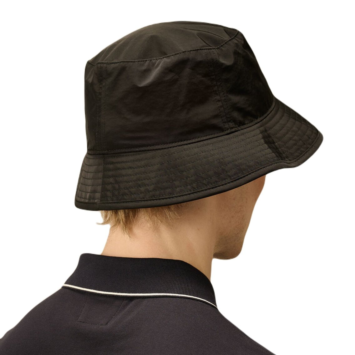 CP Company Chrome - R Bucket Hat - 999 Black - Escape Menswear