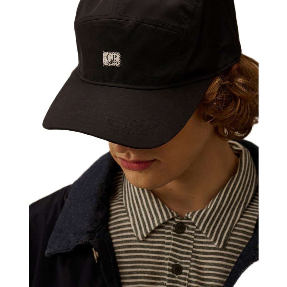CP Company Chrome-R Cap - 888 Total Eclipse - Escape Menswear