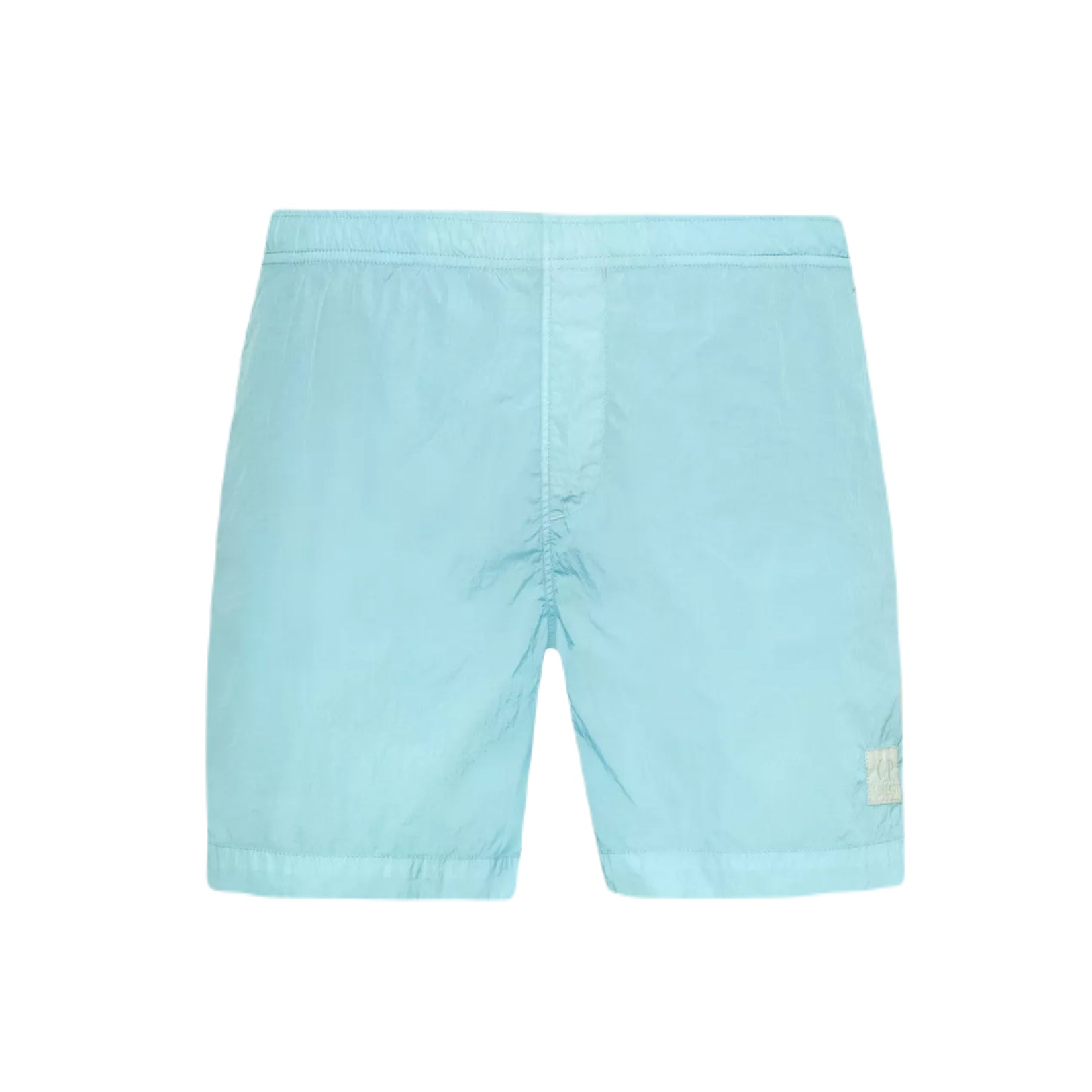C.P. Company Eco-Chrome R Logo Swim Shorts - 806 Starlight Blue - Escape Menswear