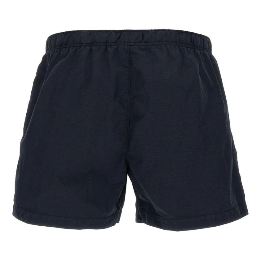 CP Company Flatt Nylon Swim Shorts - 888 Total Eclipse - Escape Menswear
