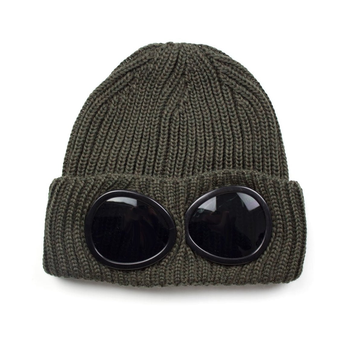 CP Company Goggle Beanie 11CMAC158A - 659 Green - Escape Menswear