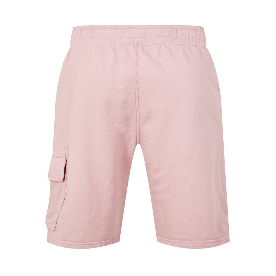 CP Company Light Fleece Cargo Shorts - 520 Misty Rose - Escape Menswear