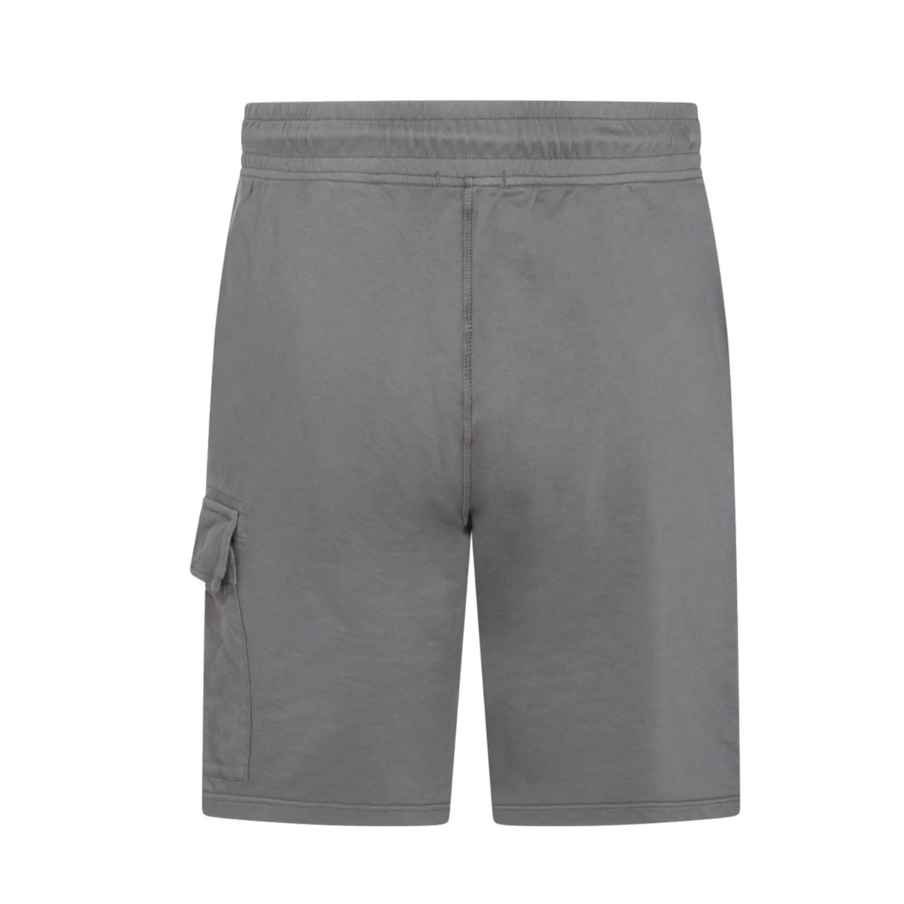 CP Company Light Fleece Cargo Shorts - 921 Gunmetal Grey - Escape Menswear