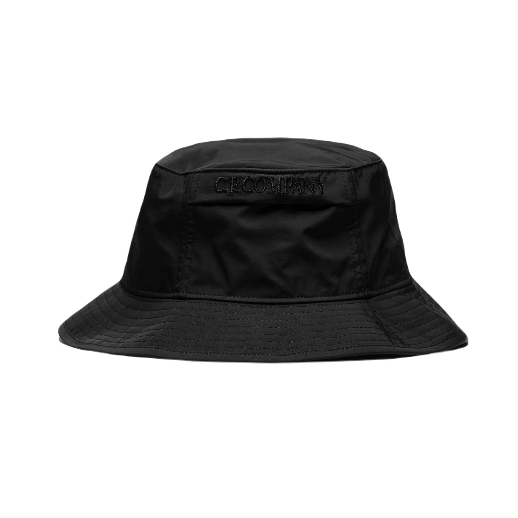 CP Company MAC206A CR Bucket Hats - 999 Black - Escape Menswear