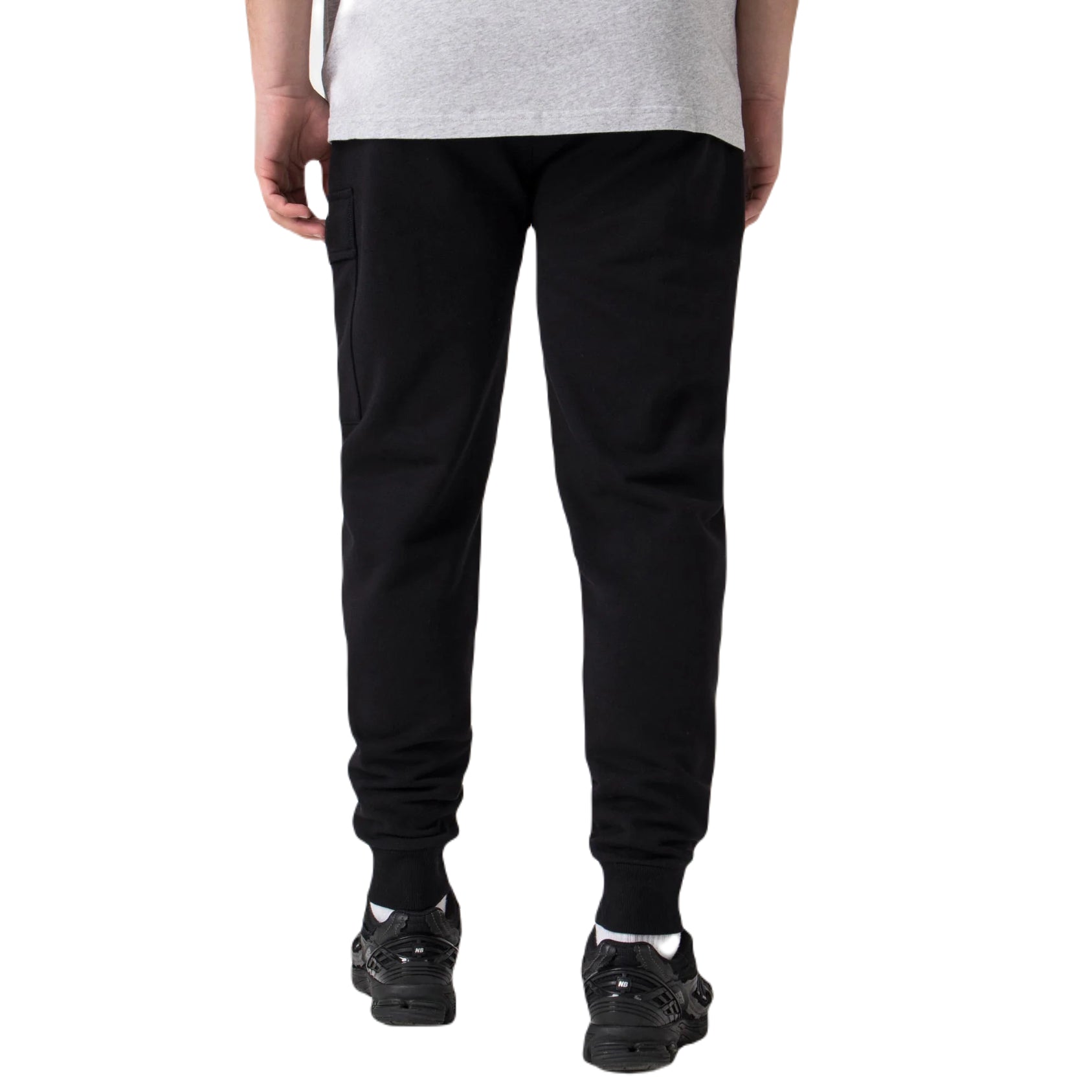 CP Company MSP057A Lens Jogging Bottom - 999 Black - Escape Menswear