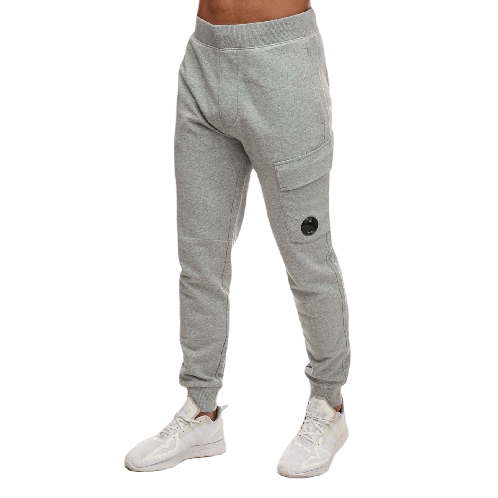 CP Company MSP057A Lens Jogging Bottom - M93 Grey - Escape Menswear