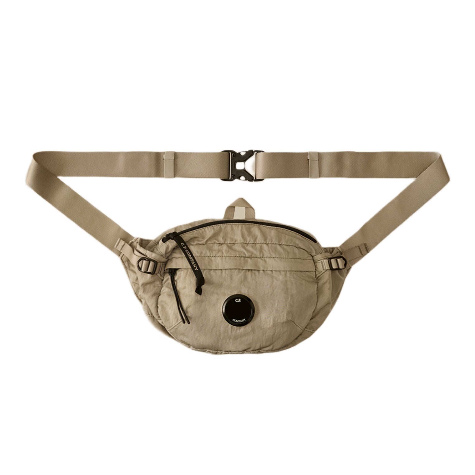 CP Company Nylon B Waist Bag - 904 Dove Grey - Escape Menswear
