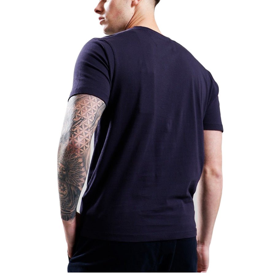 CP Company Printed Logo T-Shirt - 799 NS Purple - Escape Menswear